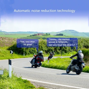 090E V7 Bluetooth-съвместими с Домофонна система Мотоциклет Шлем Система за Комуникация Слушалки Универсален Безжичен Переговорное Устройство за 6-Rider 2