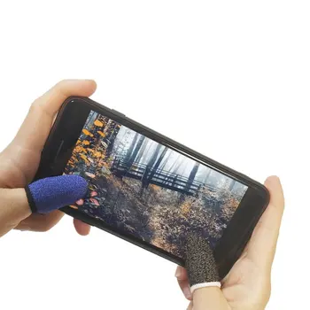 1/2 / 4шт Пальчиковые ръкави за игри, Мобилни Анти-Потните Пальчиковые Креватчета, Мобилни Игрални Седалките за пръстите на сензорен екран за мобилни игри PUBG 3