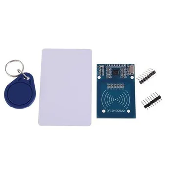 1 комплект MFRC-522 RC-522 RC522 13,56 Mhz RFID Модул За arduino Комплект SPI Писател Четец IC карта с IC карта със софтуер UNO