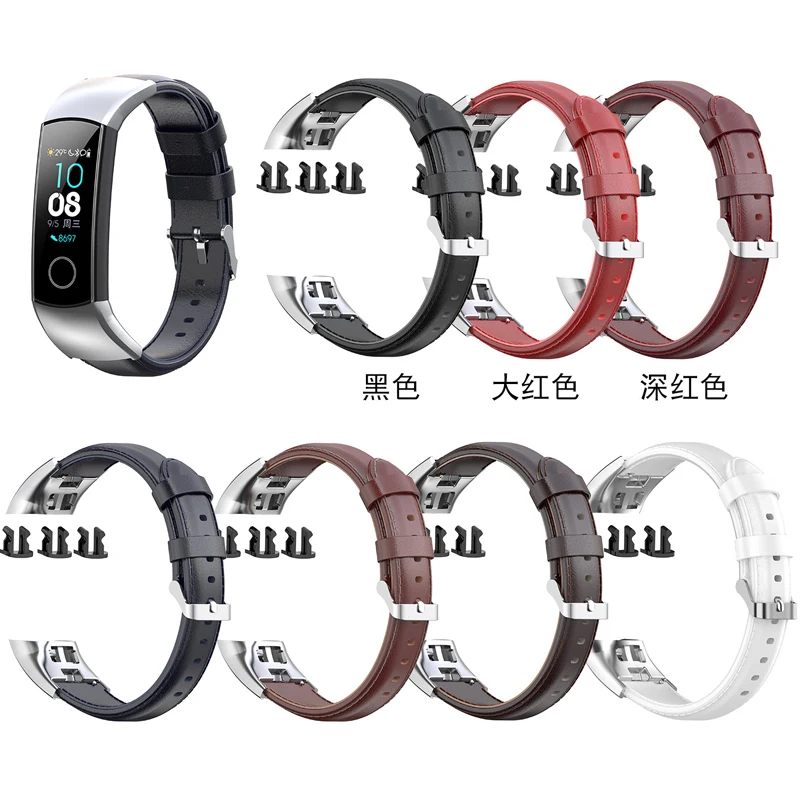 Кожена каишка За часовник Huawei Honor 4/Honor 5 смарт часовници гривна Подмяна на Оригиналния софт модерен каишка Гривна каишка