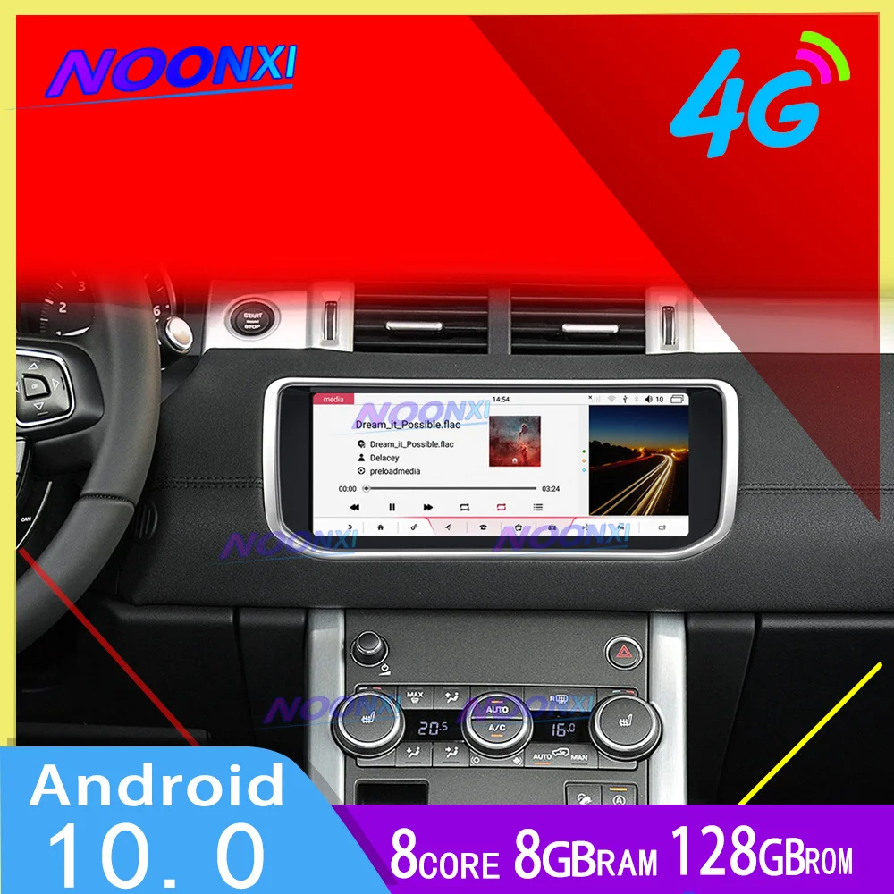 Сензорен Android 10,0 8G 128G Авто Радио Navi За Land Rover Range Rover Evoque LRX L538 2012-2019 Harman Bosch Домакин Carplay