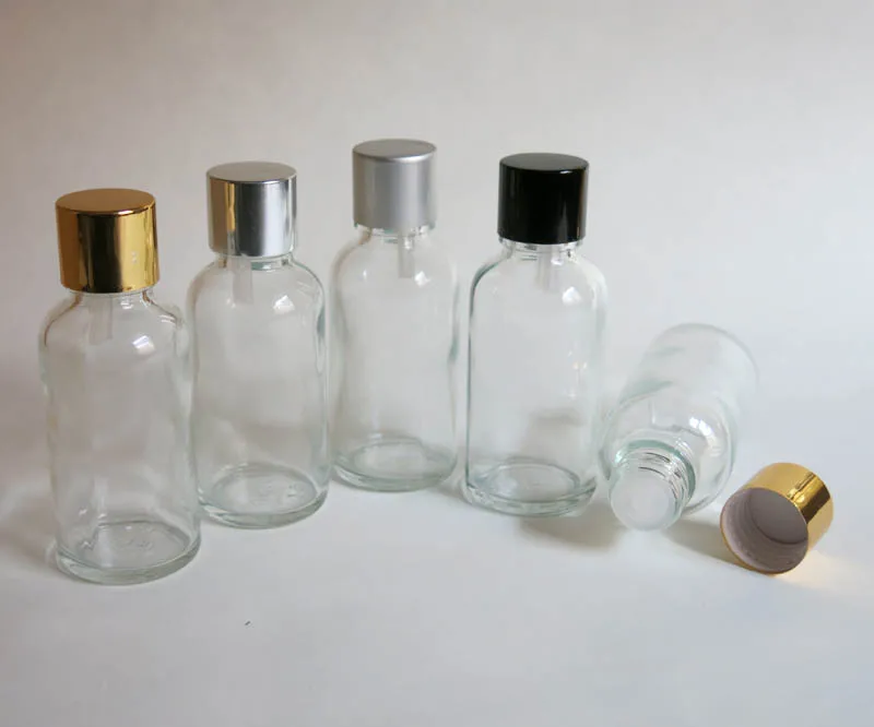 100 бр. на едро, 30 мл, прозрачна стъклена бутилка с капкомер-редуктор и капак за аутопсии, навинчивающаяся прозрачна стъклена бутилка за етеричното масло