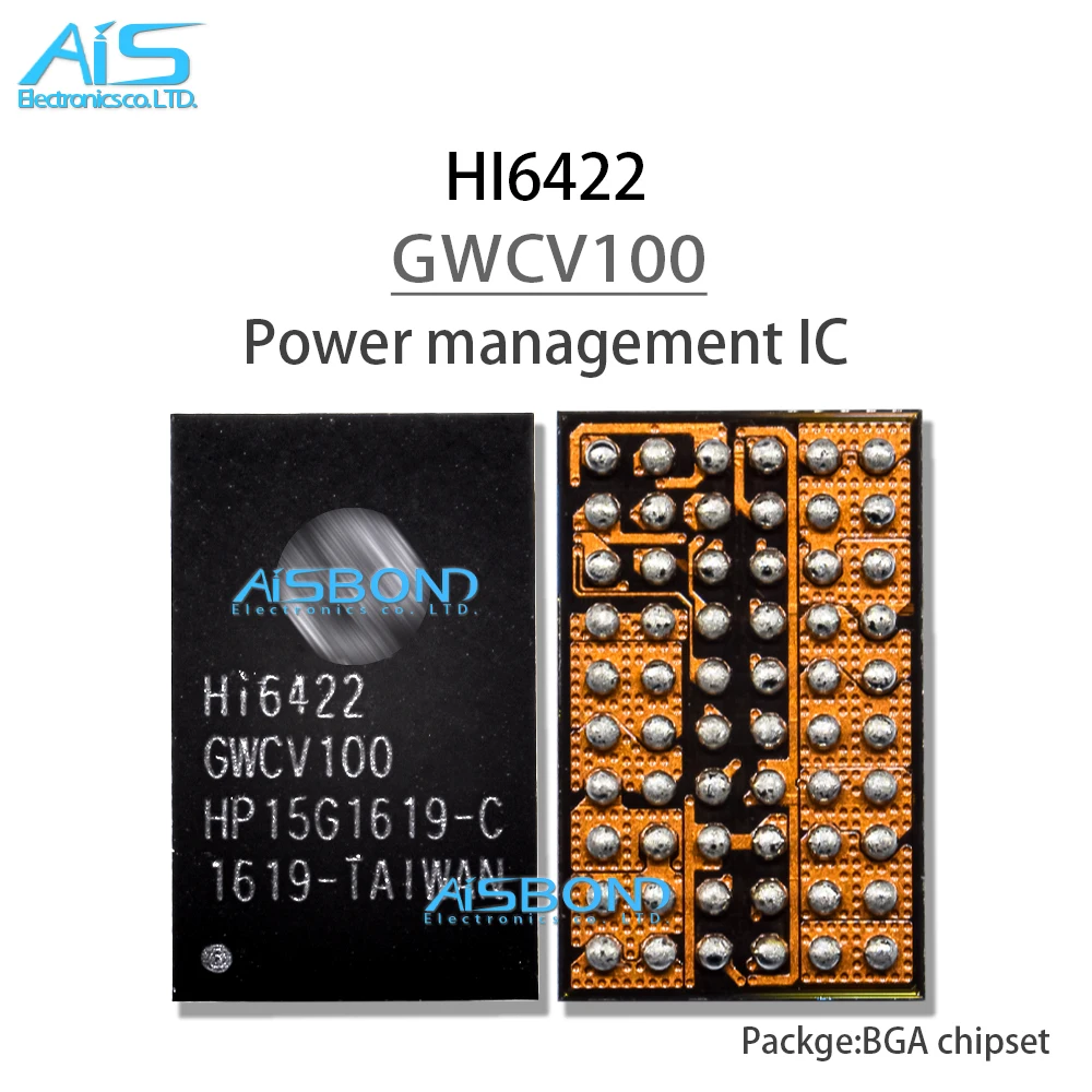 2 бр./лот HI6422 GWCV100 Управление на захранването ic За Huawei Mate8 MT8 Хранене IC HI6422 PMIC