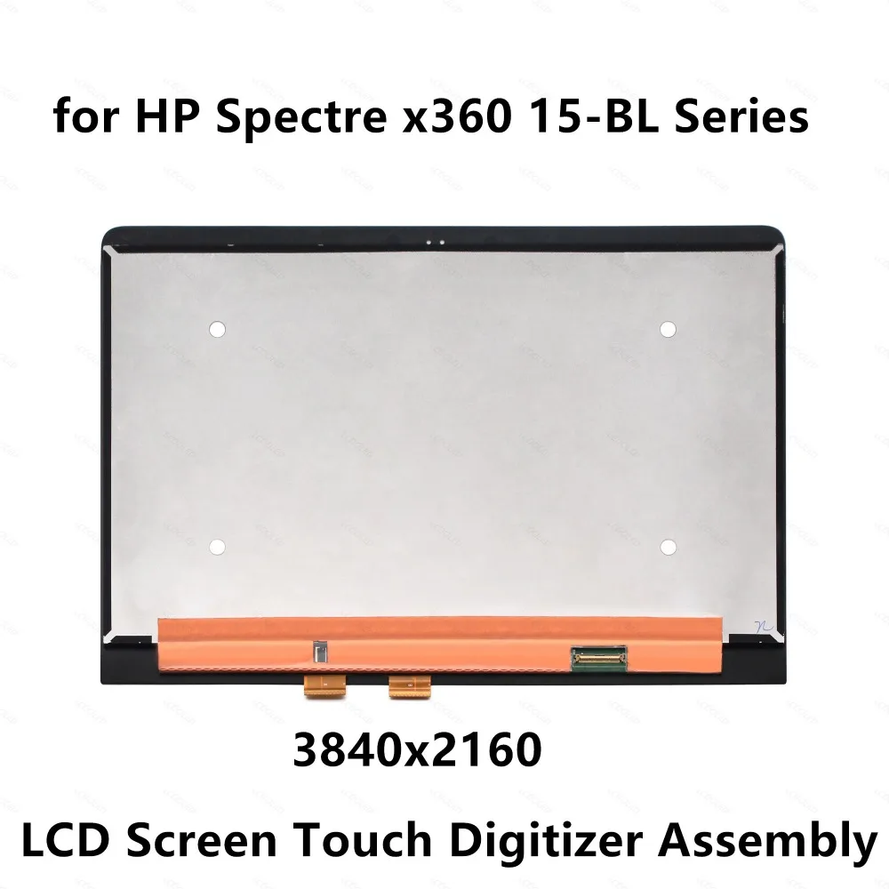 UHD IPS LCD Сензорен Панел Стъкло Дигитайзер възли за HP Spectre x360 15-bl001nv 15-bl001nx 15-bl001ur 15-bl002nf
