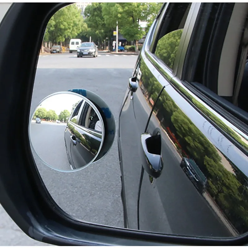 Колата 360 Широкоугольное Кръгла Куполна Огледало На Колата Странично Сляпо Петно Сляпо Петно Огледало Огледало За Обратно Виждане 2021 0
