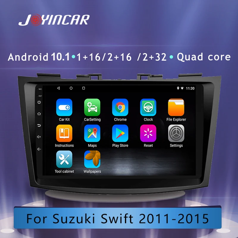 2 Din Android С 10,1-Автомобилен GPS Радио Стерео Главното Устройство Плейър За 2011-2015 SUZUKI SWIFT 2din Авто Мултимедия Авторадио без DVD 9 