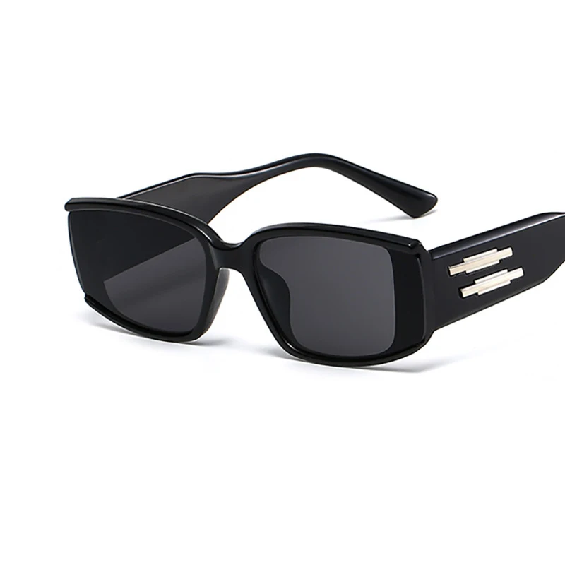 Модерни Правоъгълни Слънчеви Очила Дамски Дизайнерски Луксозни Малки Квадратни Слънчеви Очила Класически Реколта Котешко Око UV400 Открит Oculos De Sol