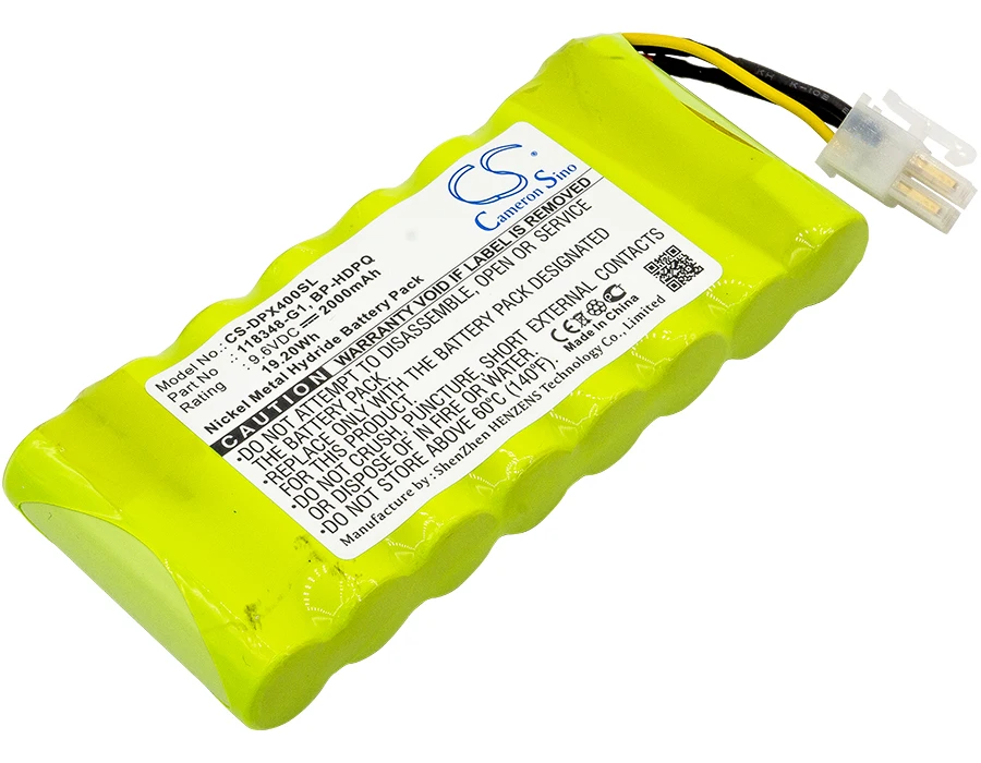 Батерия CS 2000 mah / 19.20 Wh за Dranetz HDPQ-Guide, HDPQ-Visa, HDPQ-Xplorer, HDPQ-Xplorer400 118348-G1, BP-HDPQ