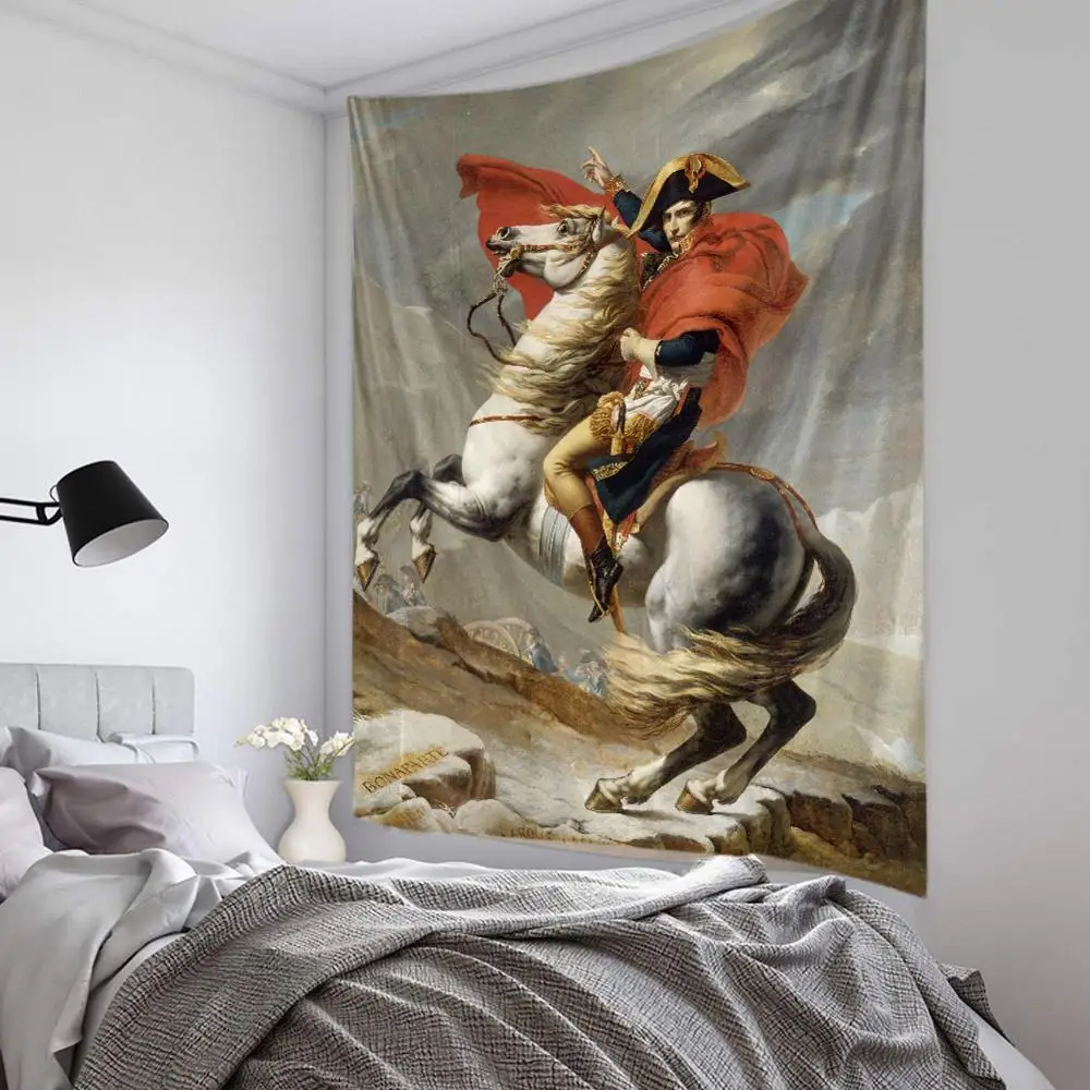 Президентът на Френската Империя на Наполеон Гоблен Украса на Общежитието Стенни Тъкан Плат за пердета с Различни размери на разположение