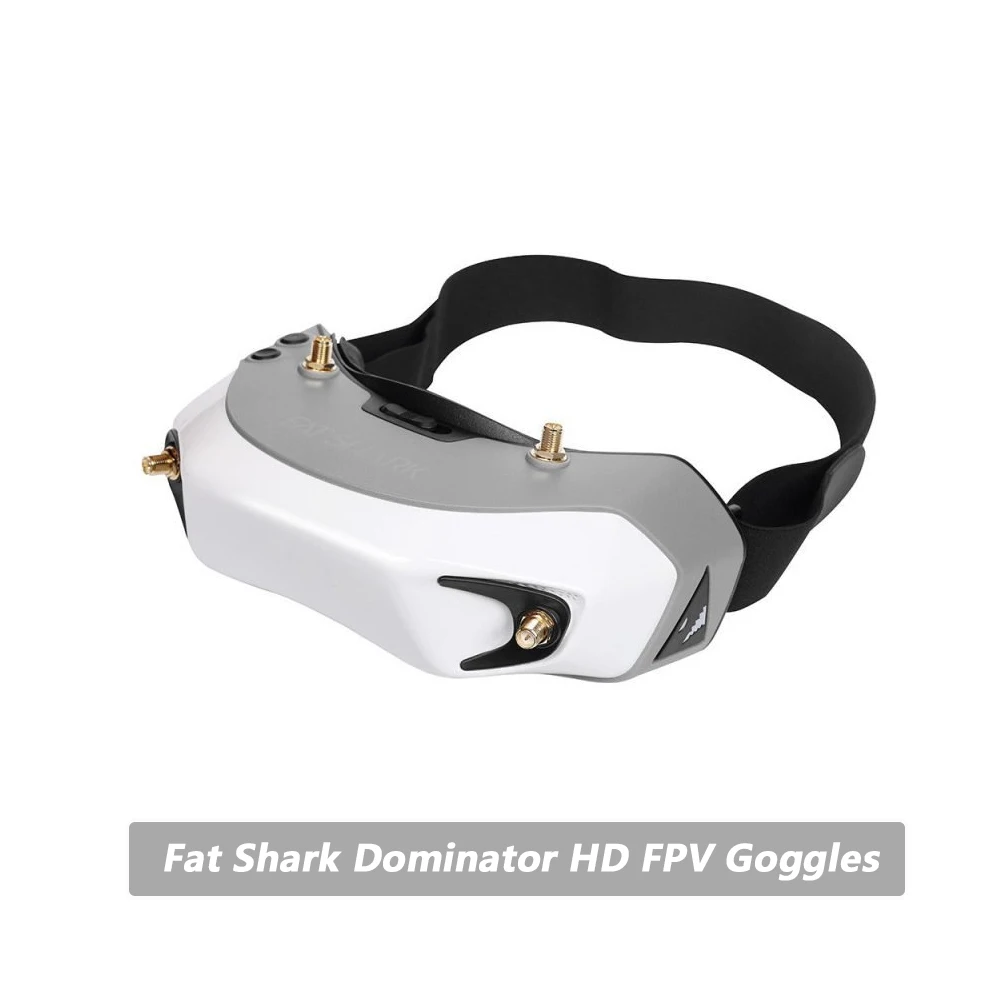 (РЕЗЕРВАЦИЯ) Fat Shark Dominator HD FPV очила HD Видео чрез USB конектор-C зрителен Ъгъл 46 ° FPV Очила за FPV състезателен дрона