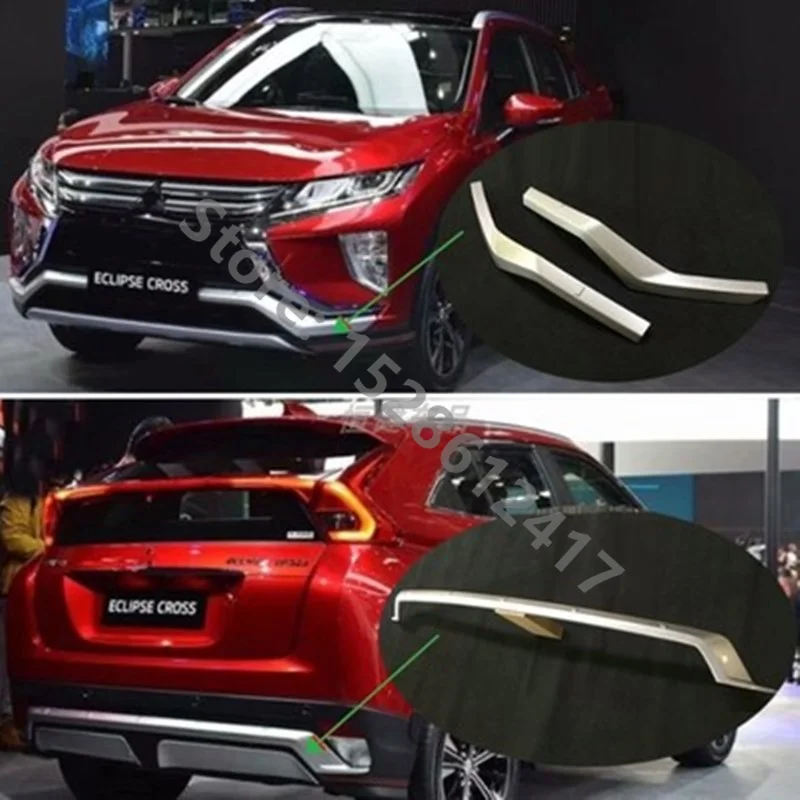 За 2017-2020 Mitsubishi Eclipse Cross Abs Покритие на Предната Броня Декоративна Лента за Покритие на бронята автомобилни аксесоари