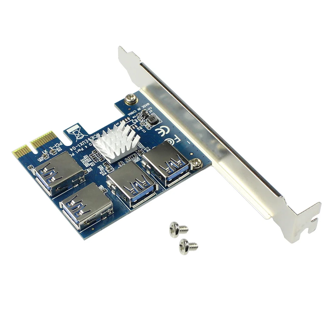 PCIE PCI-E PCI Express Странично Карта от 1x до 16x от 1 до 4 конектори USB 3.0 Множител Hub Адаптер 0