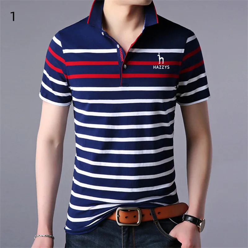Hazzys 2022 Нова мъжка тениска за голф с къс ръкав, Летни Дрехи, Лятна тениска за тялото, Младежки тенденция