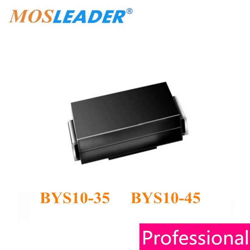Mosleader BYS10-35 BYS10-45 SMA 1000 бр. DO214AC BYS10 Високо качество