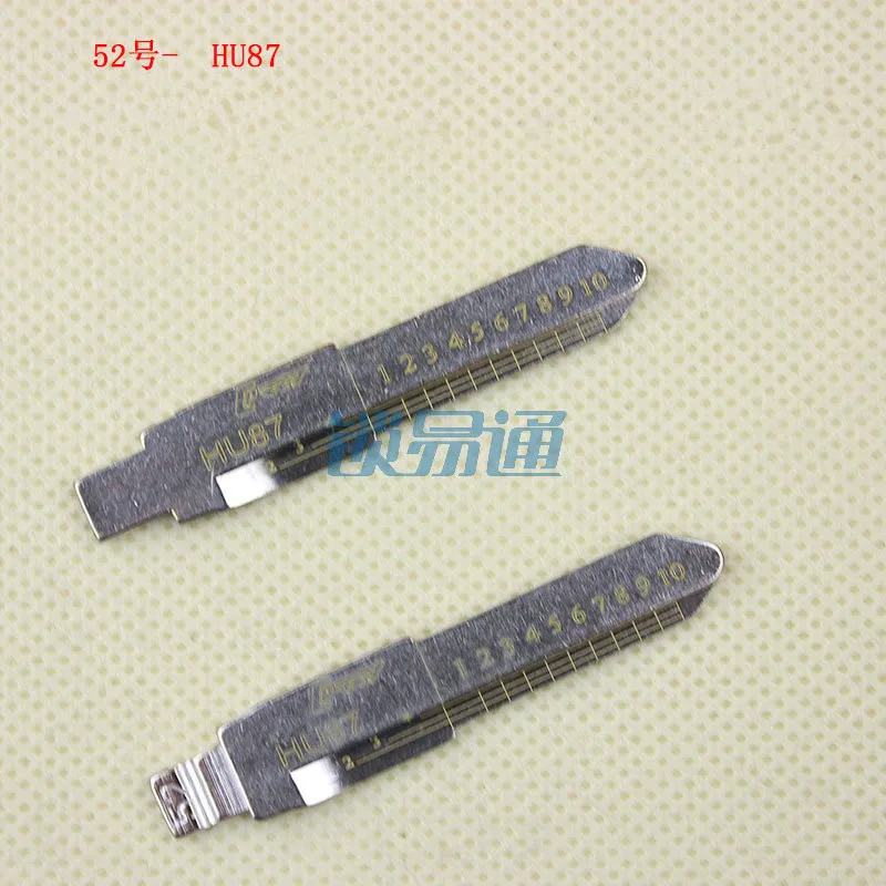 Гравиран Линеен Ключ за Suzuki 2 в 1 LiShi HU87 Тип скала за рязане на зъбите са празни автомобилен ключ шлосери инструменти