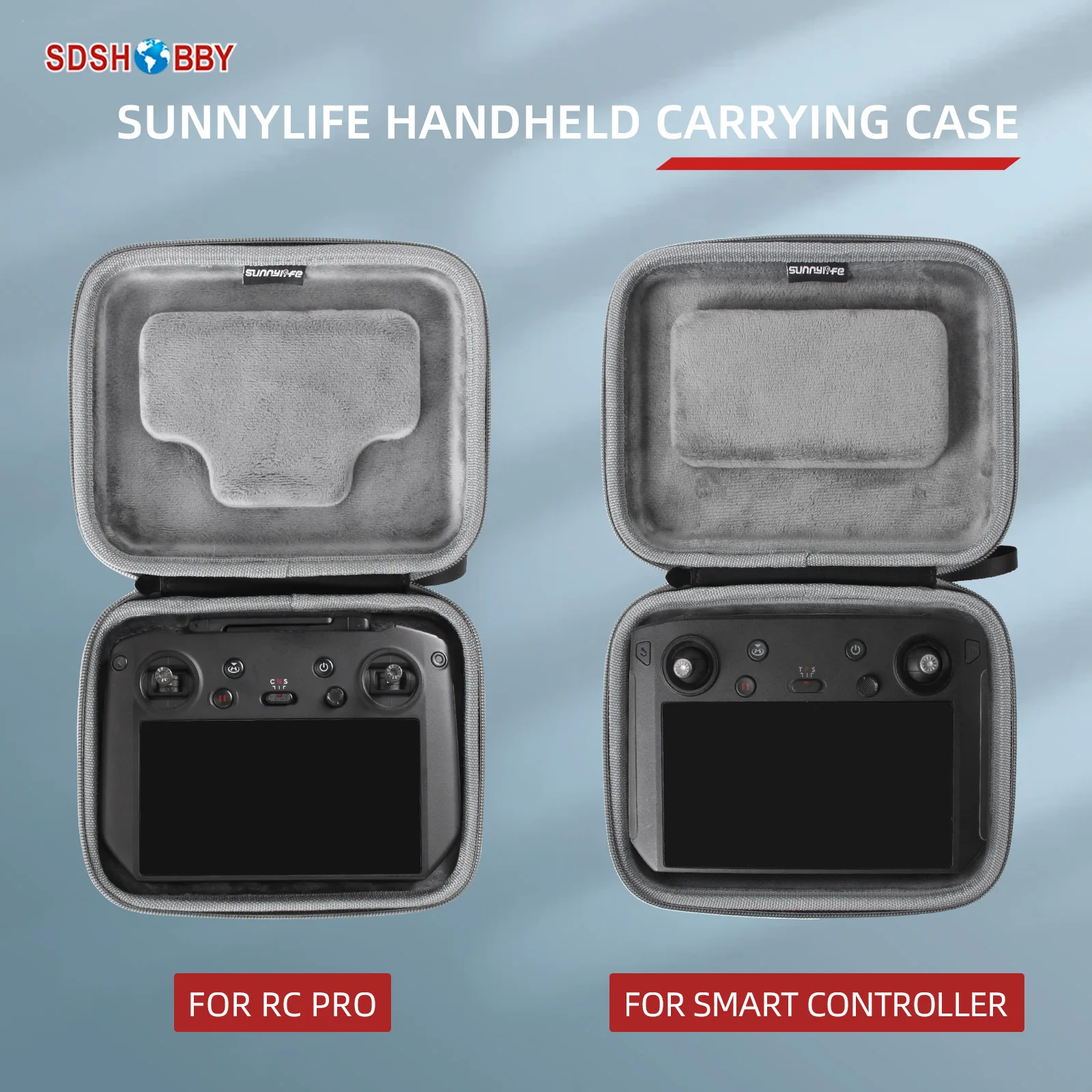 Sunnylife Калъф за Носене на Защитна Чанта Чанта за Съхранение на Аксесоари за RC PRO/ Smart Controller