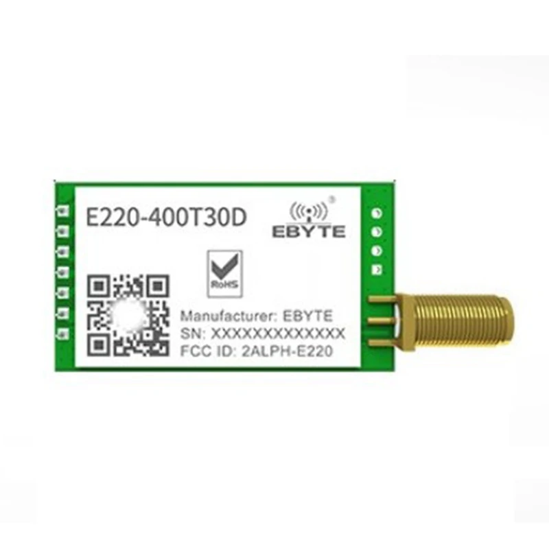EBYTE E22-400T30D Suzan SX1268 433 Mhz Безжични предавател и приемник UART DIP 30dBm 1 W Междуселищни 433 Mhz RF Предавател Ин
