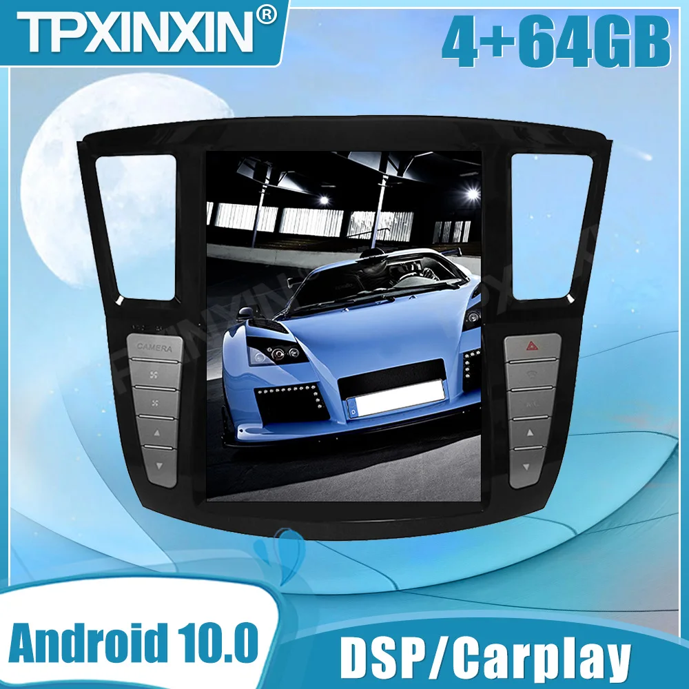 Андроид 10 За Infiniti QX60 2014-2019 Авторадио GPS Навигация Авто мултимедиен плейър автомобилното радио вертикален Екран на Главното Устройство 0