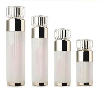 100 мл диамант форма акрил/ пластмасова бутилка серум/лосион/емулсия /основа/на анти-UV копър за грижа за кожата козметична опаковка