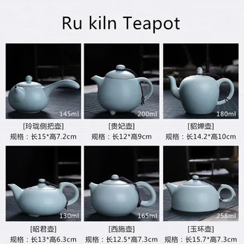 12 видове bg на фурни, керамични порцеланов чайник (130-260 мл) от dehua Лидер в продажбите Красотата на Ръчно изработени китайски японски стил Кунг-фу чайник 0