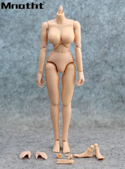12 инча Фигурки на Кукли 1:6 Мащаба на Женски модел на тялото, малки Гърди Голям Бюст TC TTL Модел Не Phincen m5