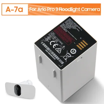 13000 ма Взаимозаменяеми Батерия A-7A За Arlo Pro 4 XL Spotlight 3 Pro 3 Прожектор Ultra 2 XL Батерия За Фотоапарат