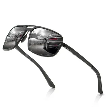 1БР Риболовни уреди изцяло алуминиеви магниевые поляризирани слънчеви очила за мъже квадратни слънчеви очила очила риболовни слънчеви очила, риболовни принадлежности 5