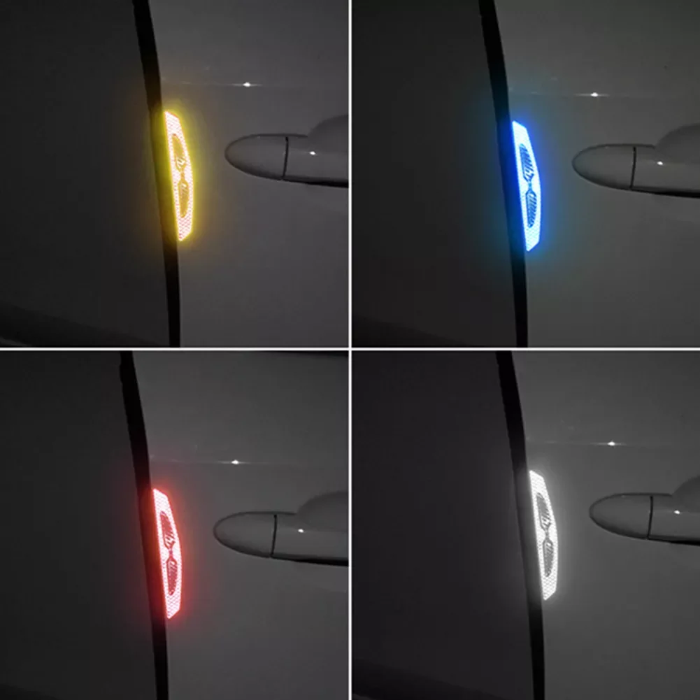 Автомобилна Врата Рефлектор Стикер Залепваща Светоотражающая Лента Странични Ленти Против Надраскване Ленти Външни Аксесоари 1