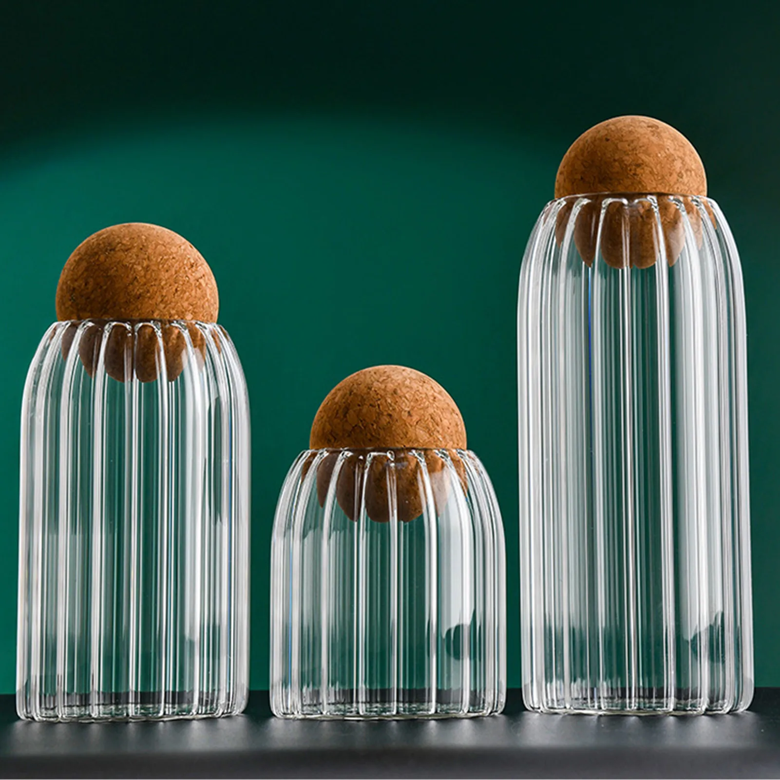 Чайник от Прозрачно стъкло с капак, Водоустойчив и влагоустойчив, отговарят на високи и За продължително съхранение на Уникални и Практични подаръци 1