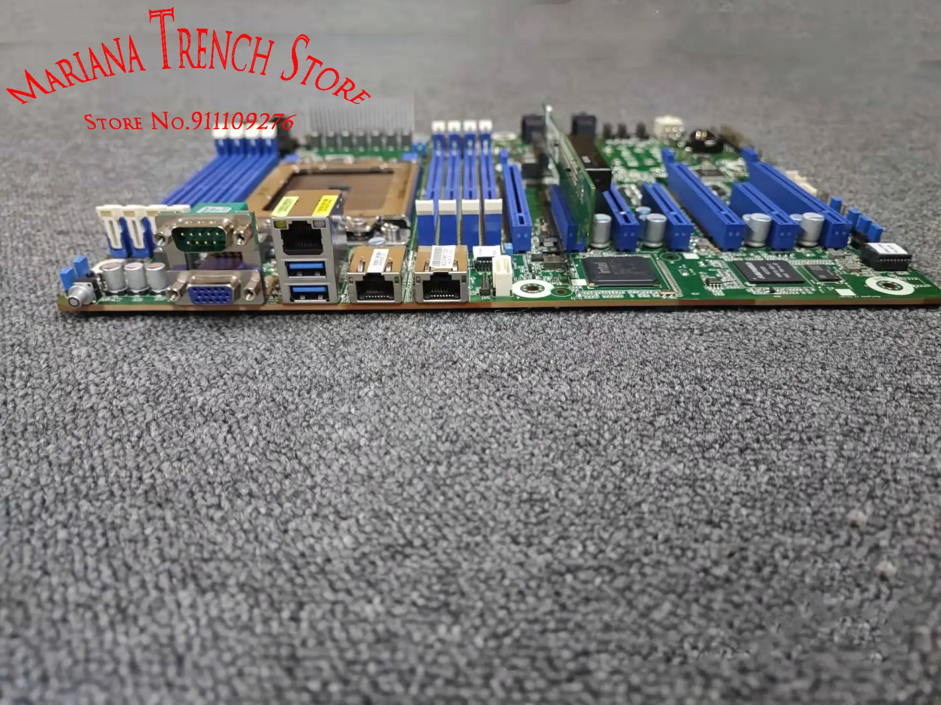 EPYCD8 за дънната платка на ASRock с жак SP3 (LGA4094) EPYC 7002/7001 Серия процесори от семейството на DDR4 SATA3 PCIe3.0 1