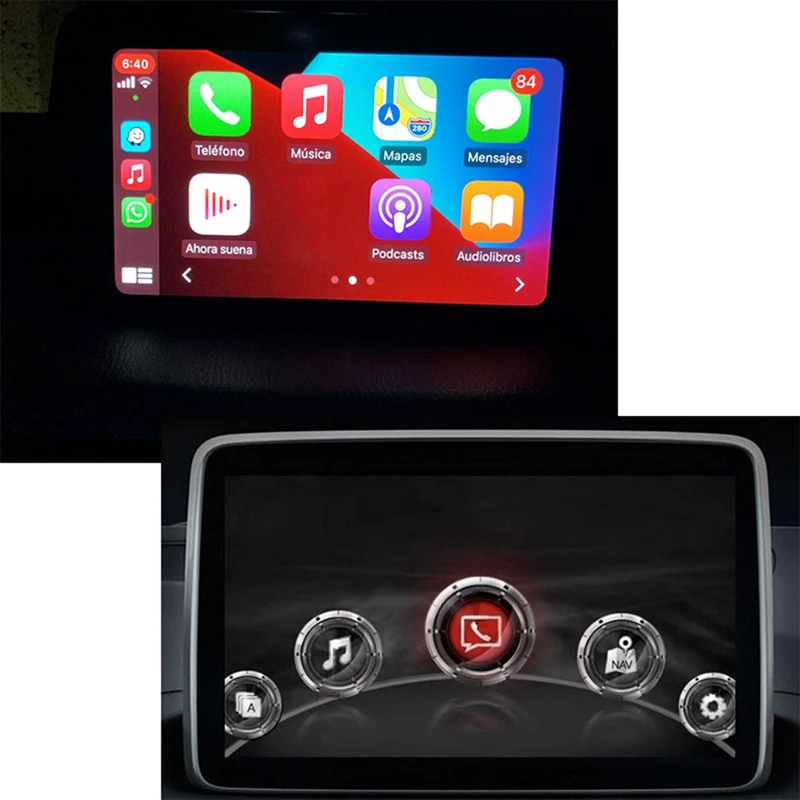 Автомобилен USB адаптер-център за Apple-Android Кола Игра адаптер-Хъб За Mazda 6 3 2 CX30 CX5 CX8 CX9 MX5 TK78669U0C 1