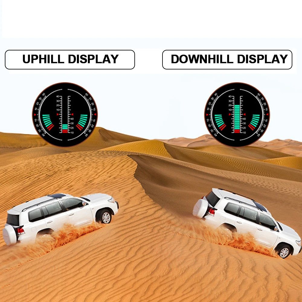 Авто Централен Дисплей KMH MPH Метър Аларма за Превишаване на Скоростта на Скоростта на GPS HUD Цифрови Датчици 5,2 Инча(ове) на Екрана на Аксесоари за Автомобили 1