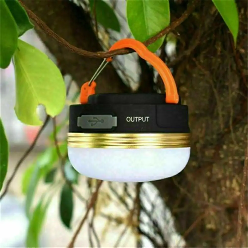 2022 Нов Къмпинг Светлина Слънчев Открит USB Зареждане 3 Режима на палатка Лампа Преносим Фенер Нощен Спасителна лампа за Къмпинг Фенер 1