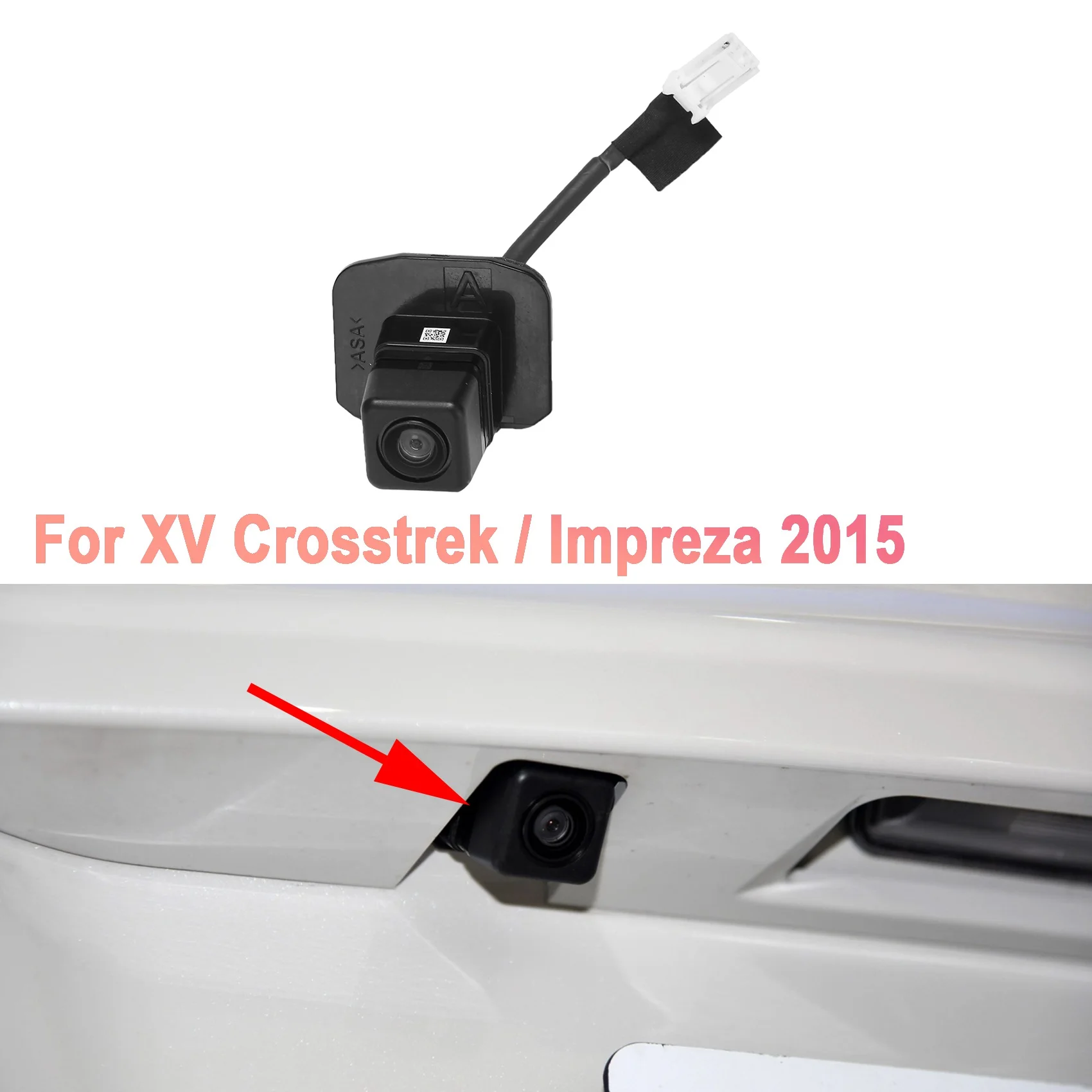 За Subaru Impreza/XV Crosstrek 2015 Автомобилна камера за обратно виждане, Система за помощ при паркиране, Резервна камера 86267-FJ300 1