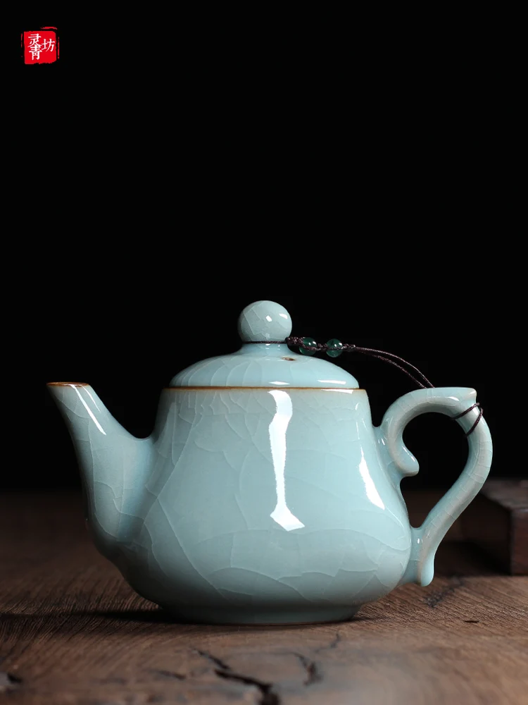 Очарователен Чайник Голяма Керамична Уютен с приготвяне на чай за Хлабав Чай Кунг-фу Контейнер Китайски Чайник Zaparzacze Do Herbaty Чай и Прибори BD50TT 1
