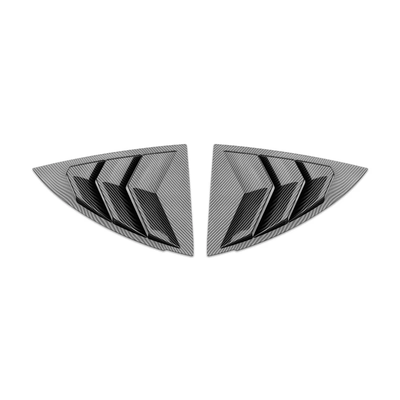 За Tesla, Модел Y 2021 2022 Задната Врата Украса На Прозорци, Щори Задни Триъгълник Модификация Екстериорни Аксесоари Аксесоари 1