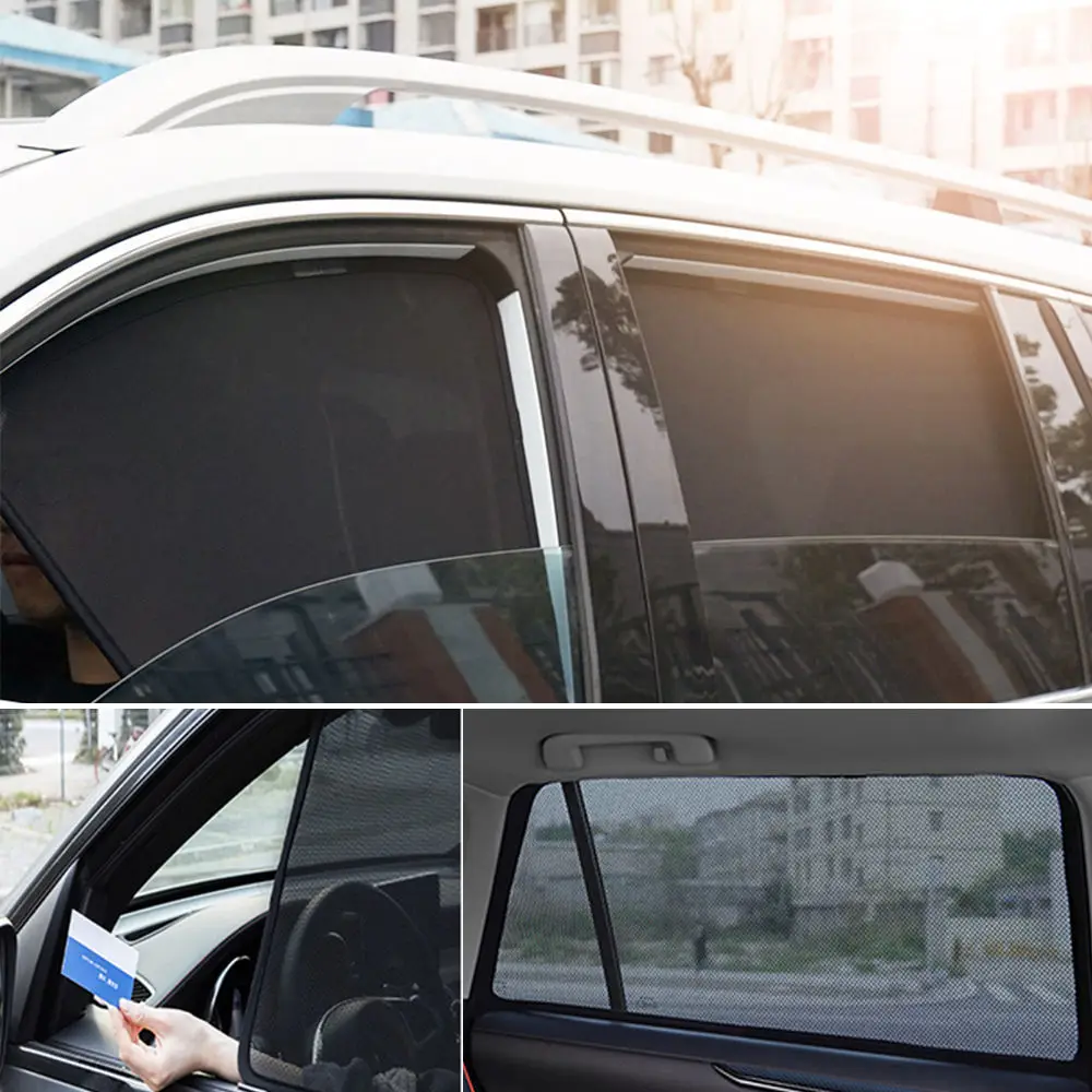 За Honda HRV VEZEL XRV 2014-2020 Магнитен Авто сенника на Предната Рамка на Предното стъкло Завеса Задното Странично Прозорец на сенника 1