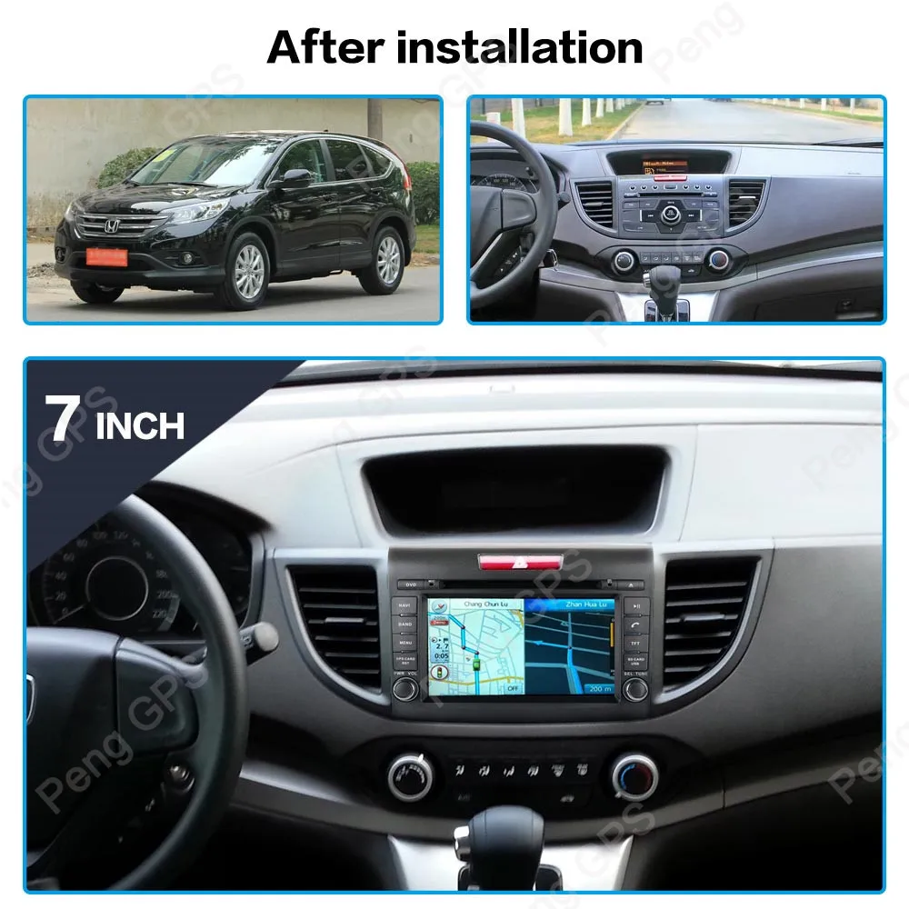 За Honda CRV 2012-2015 2016 Android Автомобилен мултимедиен DVD-плейър, GPS, Радио GPS Навигация стерео Видео Главното устройство DSP Стерео 1