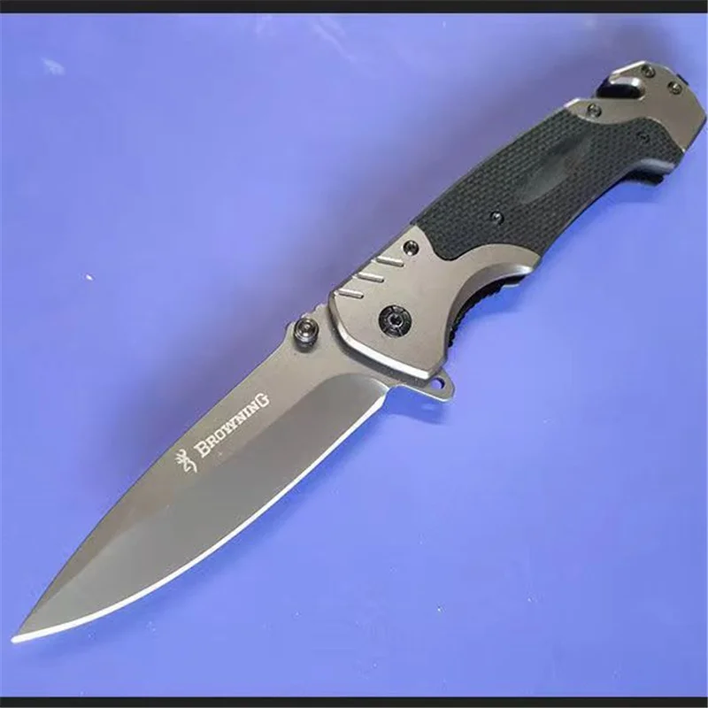 Нож За Самозащита 7cr13mov Сгъваем Нож с Висока Твърдост Тактически За Оцеляване На Открито EDC Ловни Сгъваеми Ножове За Рязане на Плодове 1