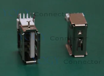 (20 бр. / лот) Изход с клъстер USB конектор, странично потапяне 3 фиксирани крачета, обикновено се използва в различни печатни платки 2