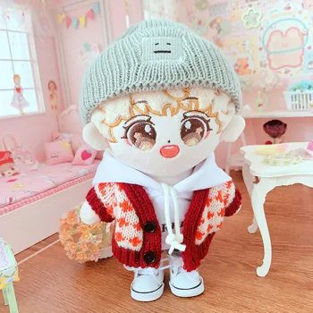 20 см Кукла Облекло Облекло е Прекрасен Пуловер Комплект Обличам Готини Неща Аксесоари За Кукли Поколение Корея Kpop EXO Idol Кукла направи си САМ Подарък