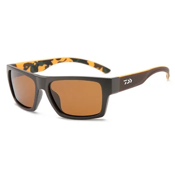 2023 Нова Марка На Daiwa Очила За Риболов Унисекс Спорт На Открито Поляризирани Слънчеви Очила С Защита От Uv Модни Очила За Шофиране 2