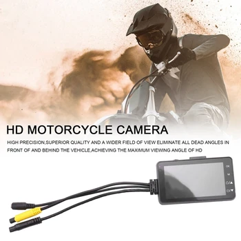 3-Инчов 1080P HD Мотоциклетът Камера DVR Motor Dash Cam Със Специален Двухколейным Преден Заден Рекордером Мотоциклетът Електроника KY-MT18 1
