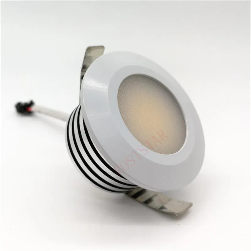 Безплатна доставка Затемняемые Вградени led осветление 5 Watt Led Spot лампа Led Тавана лампа AC85-265V Топъл бял, Студен бял, 10 бр/лот 2