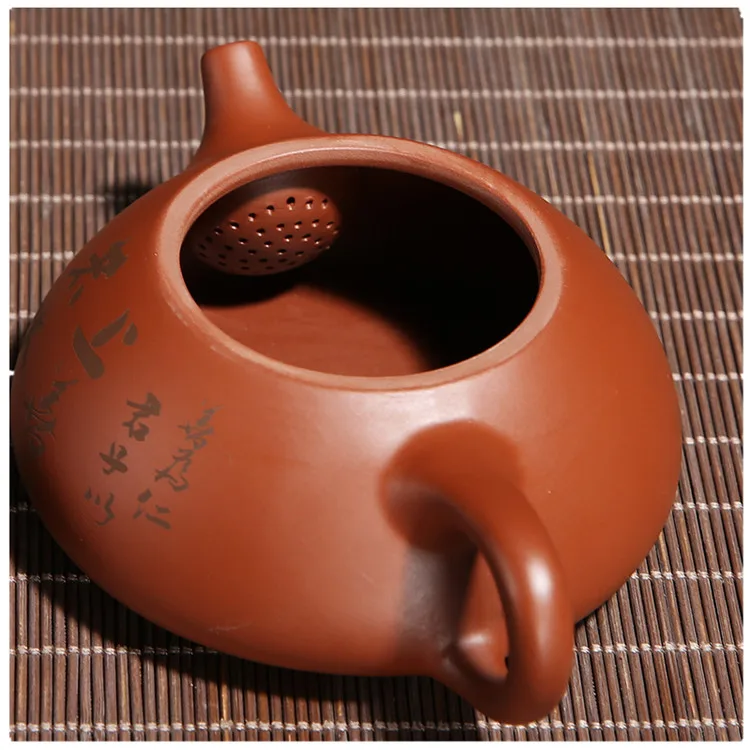 Премиум 200 мл Лилаво Глинен чайник, Ръчна изработка, Yixing Зиша Боккаро Конгфу Керамика Филтър За Заваряване на чай комплект за Събиране на подаръци 2