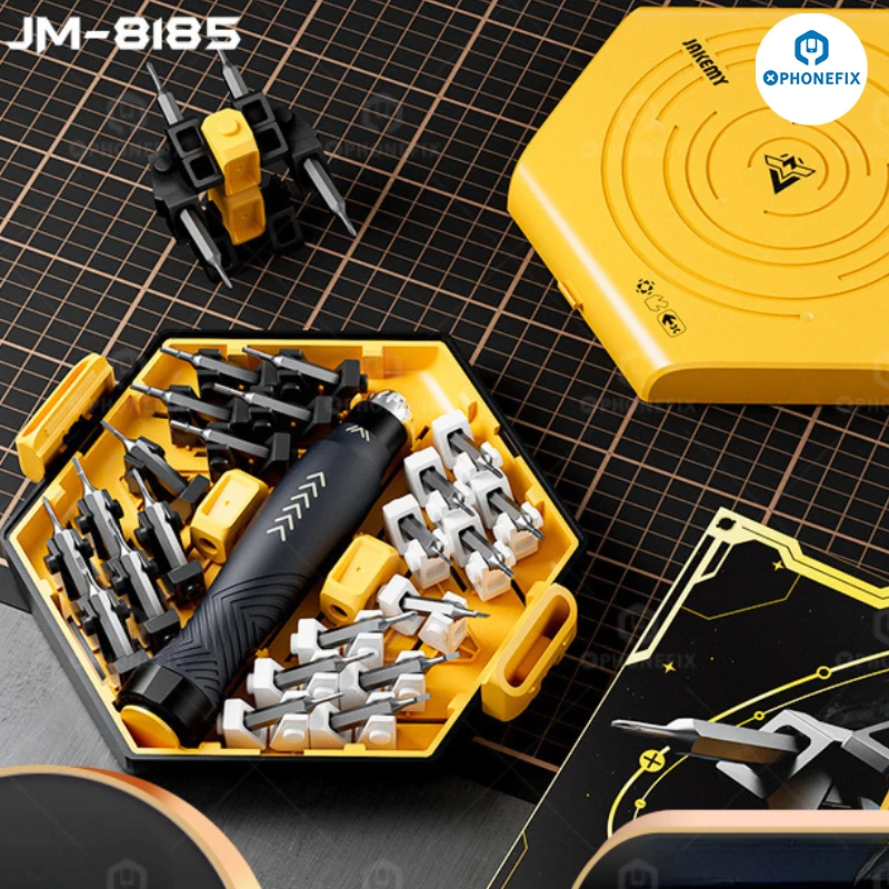 JM-8185 69-в-1 Многофункционално набор от инструменти за отвертки с прорезными крестообразными за бита, Trend Произведено робот, Строителни блокове, играчка за момче 2