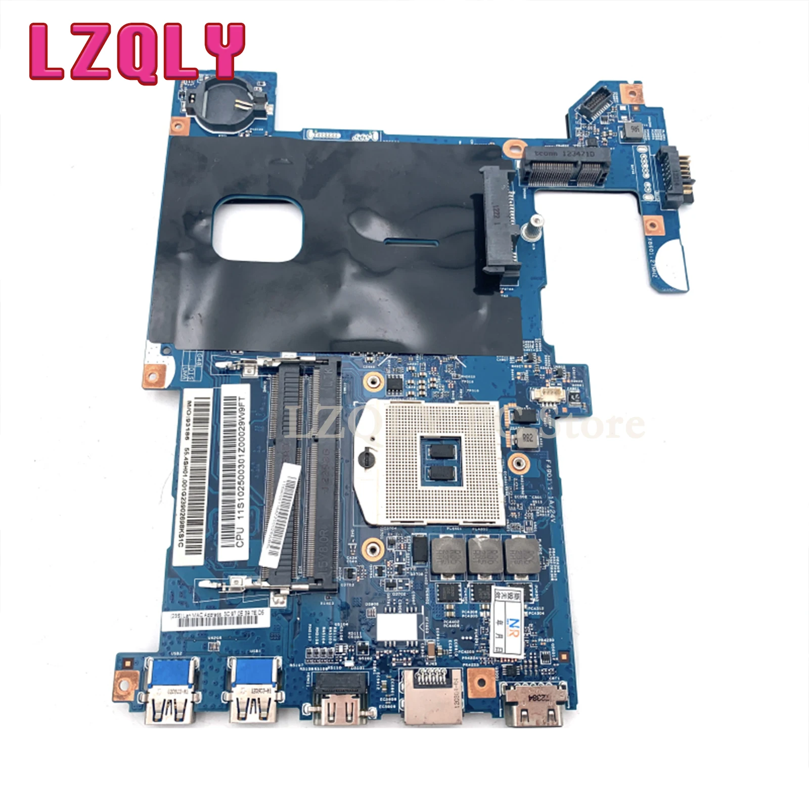 LZQLY 48.4SG06.011 48.4SG15.011 48.4SG16.011 LG4858 за Lenovo G580 дънна платка на лаптоп HM76 подкрепа i3 i5 i7 процесор, дънна платка 2