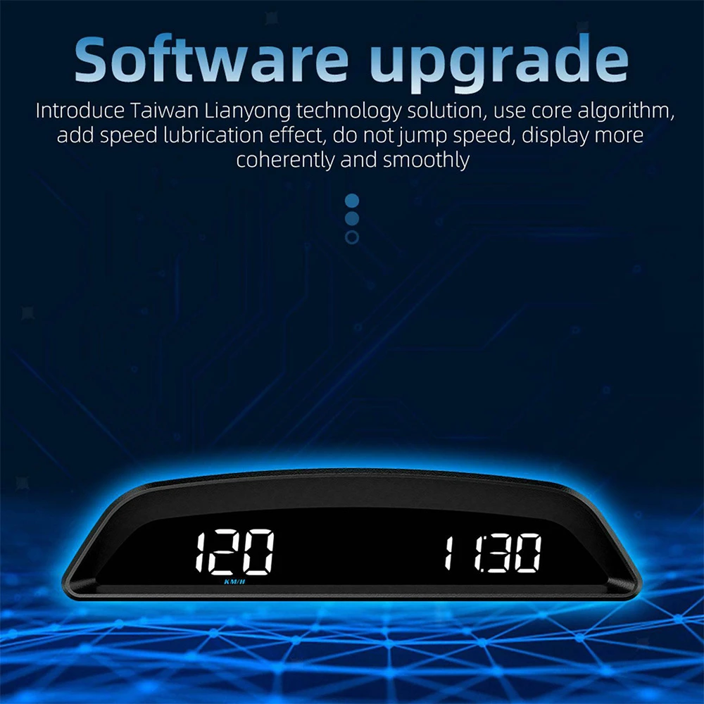 G3 GPS HUD Heads Up Дисплей, Автомобил Скоростомер е Умен Digital alarm clock Напомняне Метър Автомобилна Електроника и Аксесоари за Всички Автомобили 2