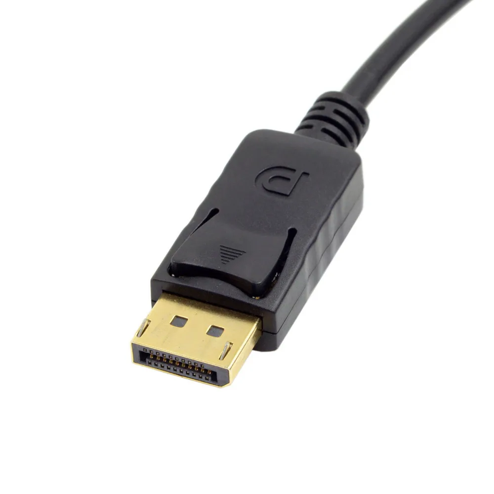 CY DisplayPort DP Мъжки към DVI Штекерному Одноканальному Видеокабелю за DVI монитор 
