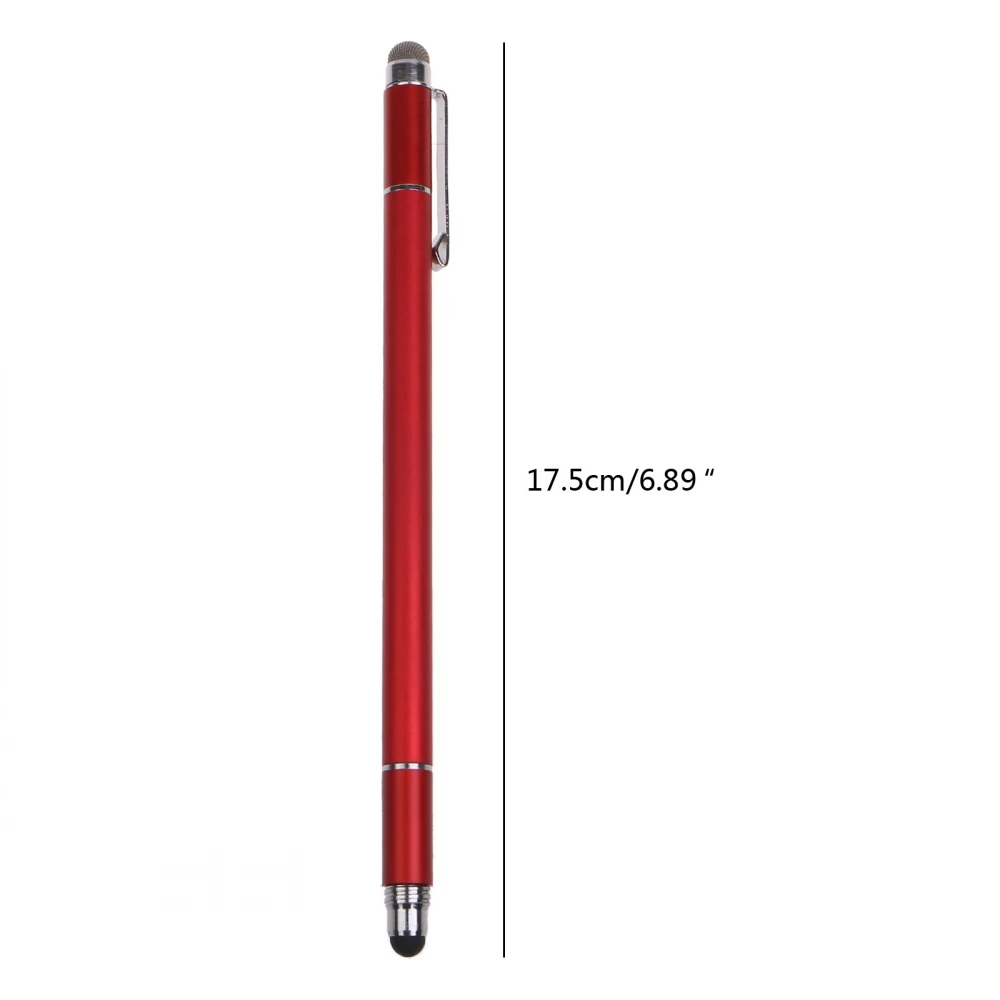 Емкостная писалка за мобилен телефон с клипс 4 в 1, машина за висока точност писалка за рисуване върху сензорния екран на таблета с тънка глава 2